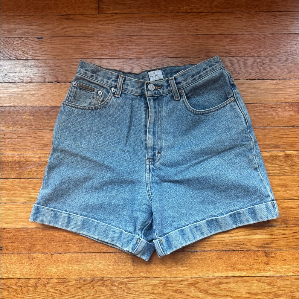 Calvin Klein Jeans Blue Denim Shorts